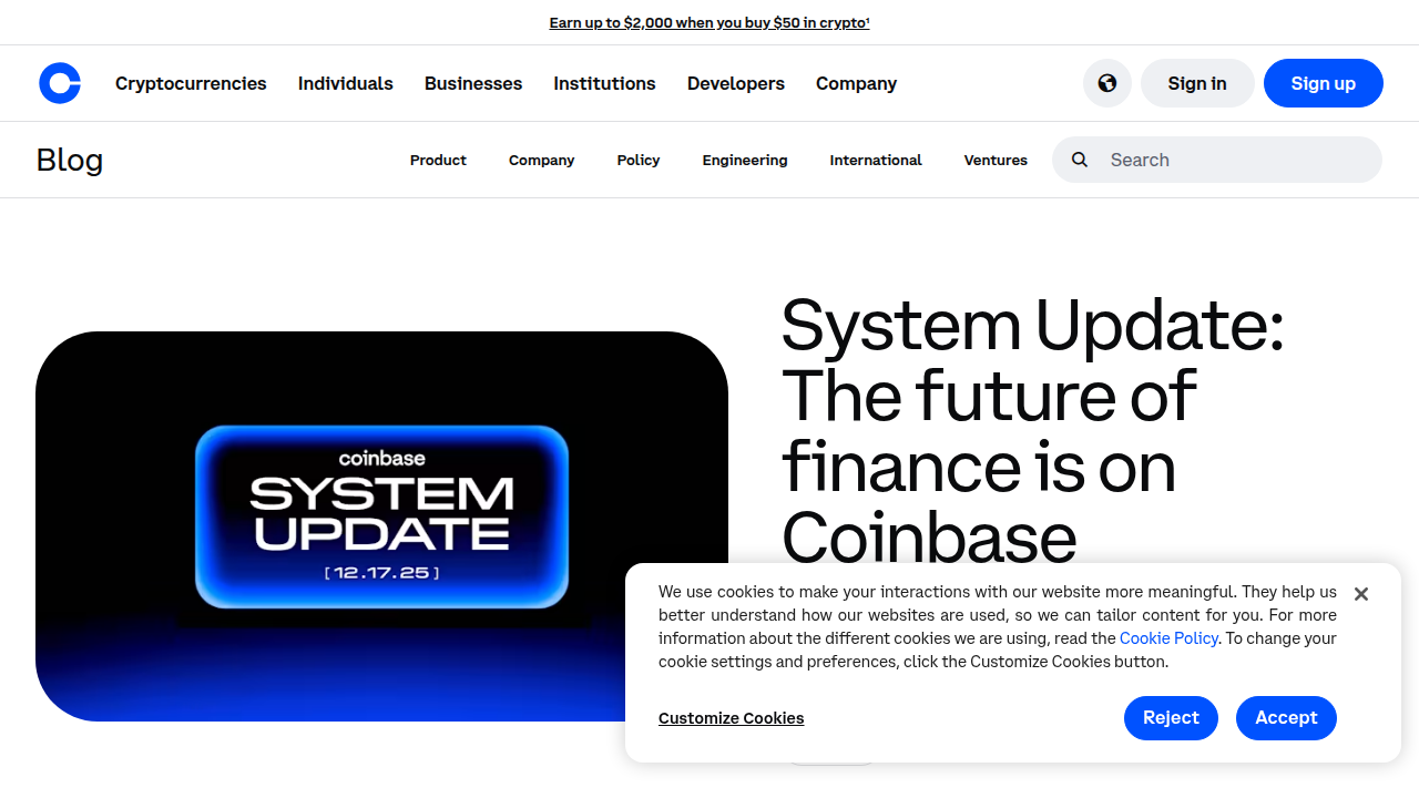 The official Coinbase Blog is a reliable source for updates, news, and information about products, helping you stay informed.